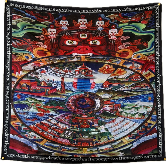 DROP 001 — THE WHEEL BANDANA EgoDeath999